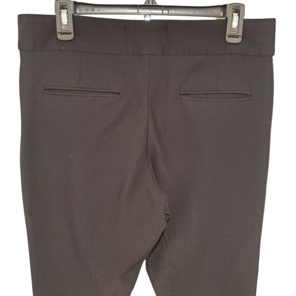 Alexa Rae Pants Womens 12 Black Stretch Tapered Leg Trouser - Picture 6 of 12